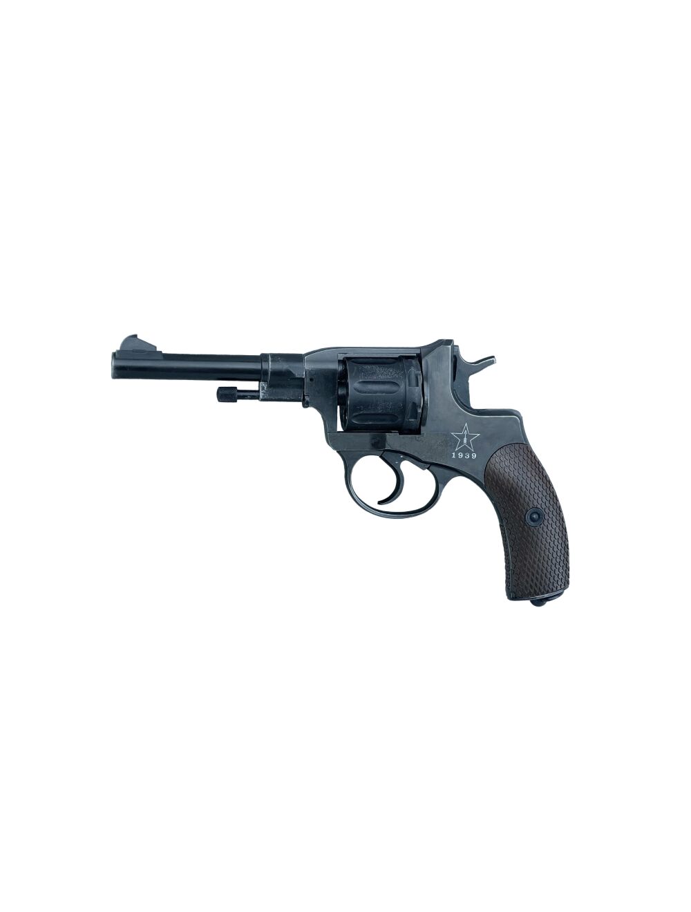NAGANT Gletcher NGT CO2 Pellet Revolver, Silver