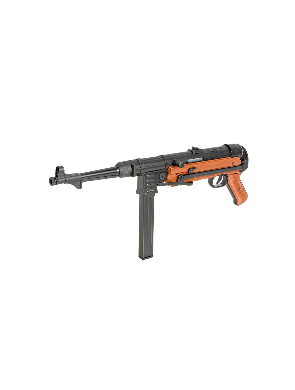 MP40 Full Metal AEG Submachine Gun Replica - Brown [AGM