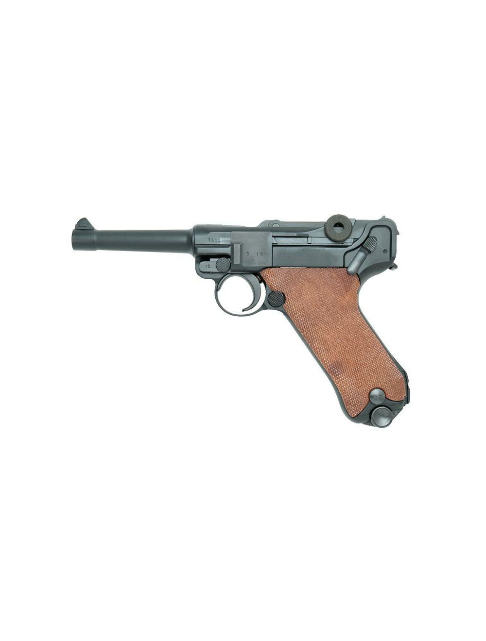 Tanaka Luger P08 GBB Airsoft Pistol (6 inch, Heavy Weight