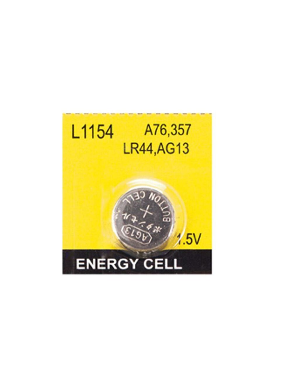 CCCP AG13 LR44 Battery Pack of 1
