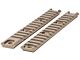 Airtech Studios AAR Accessory Rail (x2 - AM-013/014 - Tan - 20mm)