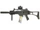 Double Eagle M85 G39 AEG Electric Rifle Rifle with Silencer and Mock Scope