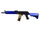 Golden Eagle M-Style AK AEG (Black - AVG6830 - Inc. Battery and Charger - Blue)