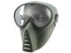 Big Foot Small Flying Mask with Nylon Goggle (OD)