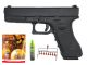 Army 17 Series Gas Blowback Pistol) with G&G 0.25g (4000) 1Kilo BB's  Target and Gas (Bundle Deal)