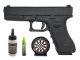  Army 17 Series Gas Blowback Pistol) with 0.20g BB's(2000)  Target and Gas (Bundle Deal)