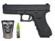 Army 17 Series Gas Blowback Pistol with 0.25g BB Pellets and Green Gas (Bundle Deal)