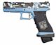 WE SECRET 17 Series Custom BLUE Series Pistol GBBP (Semi-Auto. / Full Auto.)