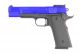 Double Bell 784 Gas Blowback Pistol with Case Blue