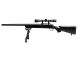 Snow Wolf VSR-10 Spring Sniper Rifle with Scope and Bipod (Black - SW-10B++)