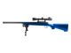 Double Bell  VSR-10 Sniper Rifle with Scope and Bipod (Blue - 201-E)