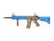 Lancer Tactical M4  LT-12 Gen 2 EVO RIS Carbine AEG Rifle (Inc. Battery and Smart Charger - Blue)