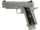 Salient Arms International by EMG 2011 DS 4.3 Gas Pistol (Gold Barrel - Silver - 4.3)