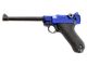 WE P08 (M) Ruger Gas Blow Back Pistol (Blue)