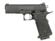 Army Custom 4.3 Hi-Capa Gas Blowback Pistol (R603 - Black)