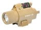 ACM MF1 Tactical Flashlight Torch with Laser (Tan)