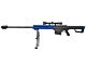 Galaxy M82 Bolt Action Sniper Rifle with Scope and Bipod (G31C - Blue)