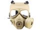 Big Foot V4 Toxic Gas M04 Mask with Fan (Tan)