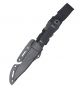 ACM Rubber Knife with Hard Holster (Black) (KNV-TD014-BLACK)