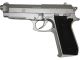 Cybergun PT92 BAX Full Metal Non-Blowback Co2 Pistol (Silver- Cybergun - 210310)