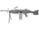 FN Herstal Minimi M249 MK2 with Sound Control Drum Magazine (Hard Stock - AK-249-MK2 - Black)