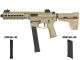Ares M45X-S with EFCS Gearbox (S-Class L - Tan - AR-088E - Comes with One Mid-Cap and One Low Cap Magazine)