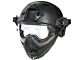 Big Foot WST Piloteer Helmet System II (High Version - PJ Type - Round Hole - L Size - Black)