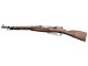 Win Gun Mosin-Nagant M44 Overlord Sniper Rifle (Co2 Powered - Faux Wood Weathered Finish - Bayonet Included)