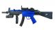 Cyma Swat Series Spring Rifle (With Sight/Grip/Torch - HY015B - Blue)