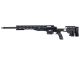 Ares MS700 TX System CNC Sniper Rifle Spring Powered with Rails (Black - MSR-012)