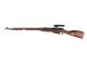 PPS Mosin Nagant Model 1891/30 Sniper Spring Power (with PU Scope - Beech Wood Stock)