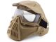 Big Foot Tactical Full Face Protection with Nylon Eye Protection (Re-Enforced) (Tan)