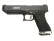WE Custom 34 Series Pistol (Black Slide and Silver Barrel - Black)