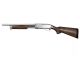 S&T ST870 Police Spring Shotgun (Full Metal - Silver - Real Wood - STSPG07SVS)