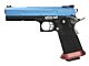 Armorer Works Custom Hi-Capa GBBP (Full Blue Slide - Red Barrel - AW-HX1105)