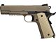 WE K-Warrior Gas Blowback Pistol (Tan - Rail - Rubber Grip)