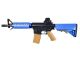 Colt M4 CQB-R Dual Tone AEG (With Battery and Charger - Cybergun - 180834) Tan/Blue