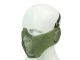 Big Foot Strike Steel Mesh Mask with Ear Protection (OD)