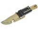 KNV-TD014-TAN Rubber Knife with Hard Holster (Black) (KNV-TD014-TAN)