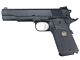 WE 1911 MEU Black Gas Blowback Pistol (Full Metal)