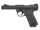 Action Army Ruger MKII Gas Blowback Pistol (AAP01 - Black - SEMI-ONLY)