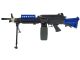 A&K MK46 MOD 0 AEG Support Rifle (Polymer Body - AK-M249-MK46-P) (Blue)