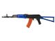 JG AK74-S Blowback AEG (Metal/Real Wood - Inc. Battery and Charger - 1010) (Blue)