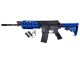 Golden Eagle M4 RIS S-System AEG (Inc. Bat. & Charger - Full Metal - FB6613) (Blue)