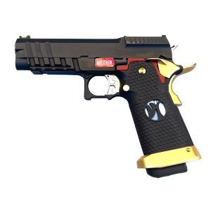 GoldenBall KLI Hicapa Baba Yaga Gen 2 CO2 Airsoft Pistol - Metal Slide, RMR Cut, Blowback (CO2 Not Included)