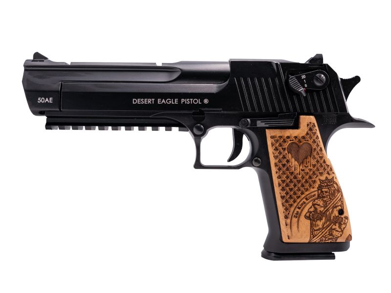 Cybergun Desert Eagle .50AE Poker Edition (Limited 300) Co2 Blowback Pistol (Black - 950530)