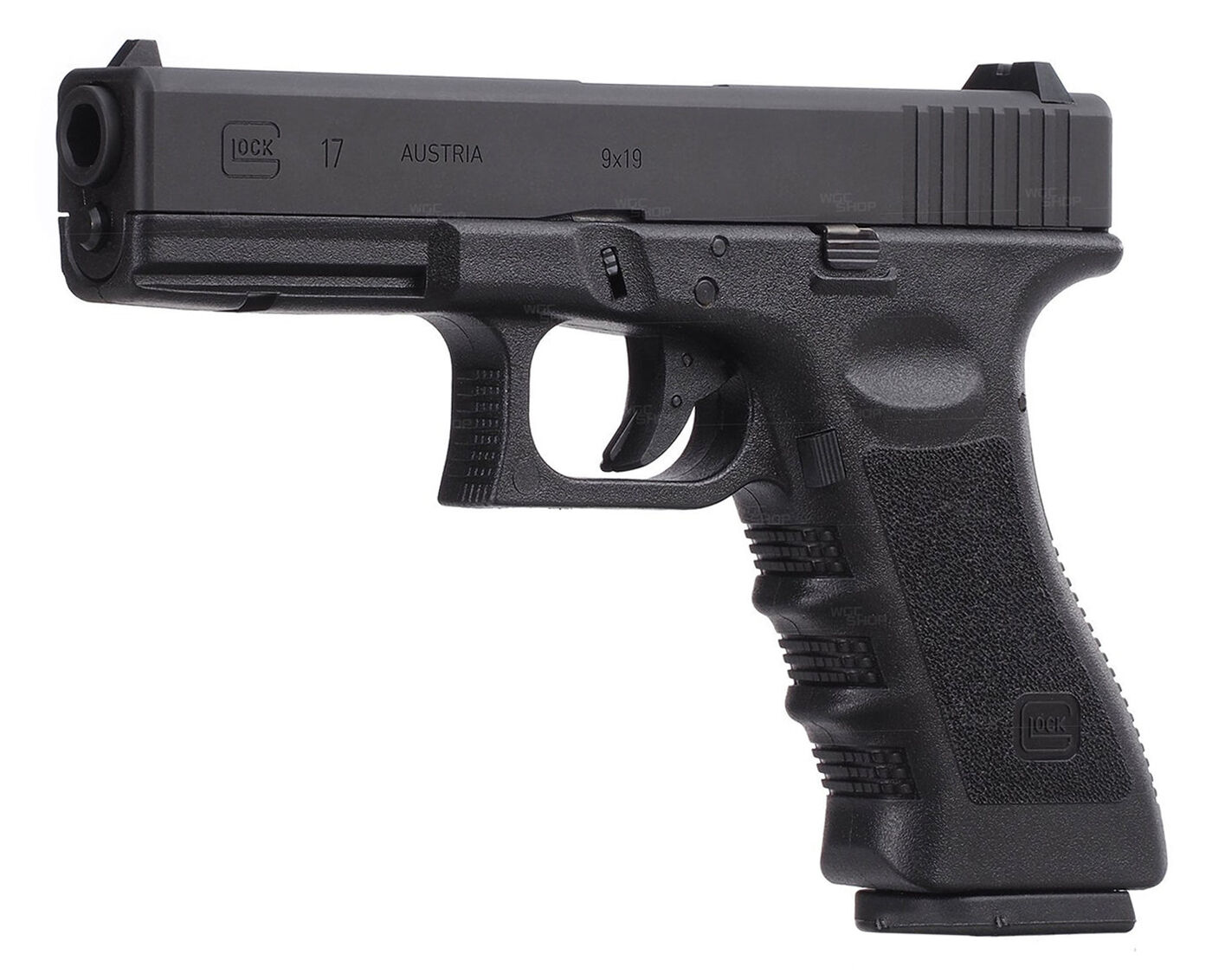 GHK Glock 17 gen 3 Gas Blowback (GBB) Airsoft Pistol (CNC Steel Slide)