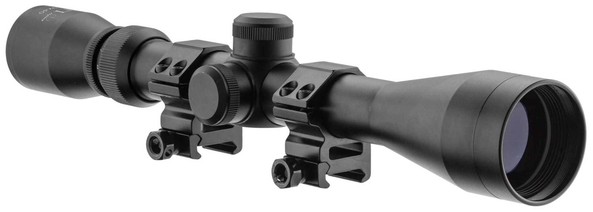 RTI Optics 3- 9x40 - with 21mm Rail Mount (Black) scope